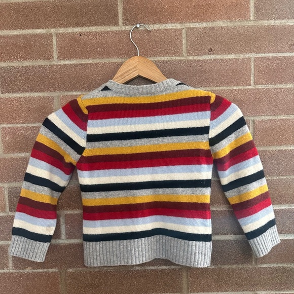 Benetton striped wool blend cardigan - Picture 2 of 6